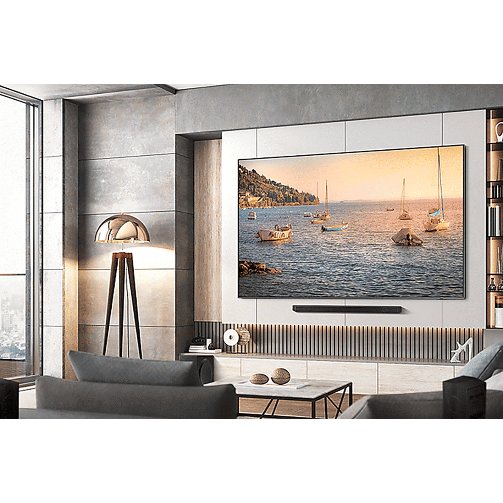 SAMSUNG 8 Series 247 cm (98 inch) QLED 4K Ultra HD Tizen TV with Dolby Atmos