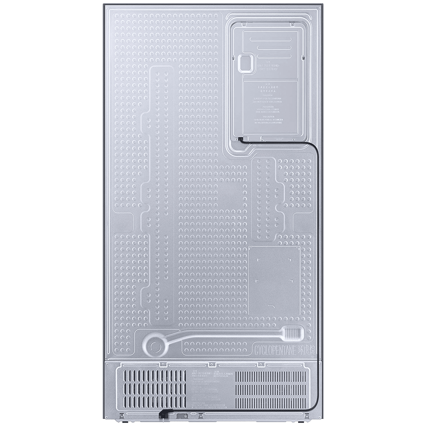 SAMSUNG 653 Litres 3 Star Frost Free Side by Side Door Smart Wi-Fi Enabled Refrigerator with Twin Cooling Plus (RS76CB81A3P0HL, Clean Pink)