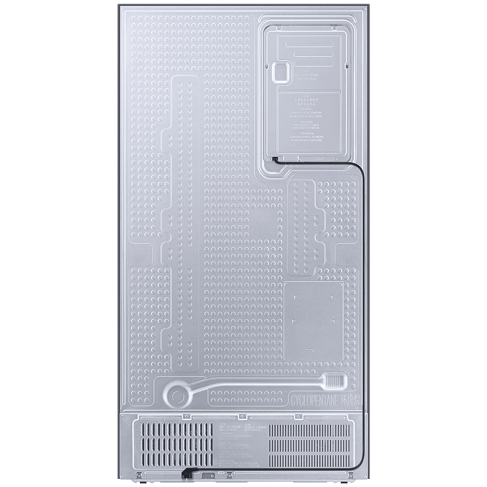 SAMSUNG 653 Litres 3 Star Frost Free Side by Side Door Smart Wi-Fi Enabled Refrigerator with Twin Cooling Plus (RS76CB81A3P0HL, Clean Pink)