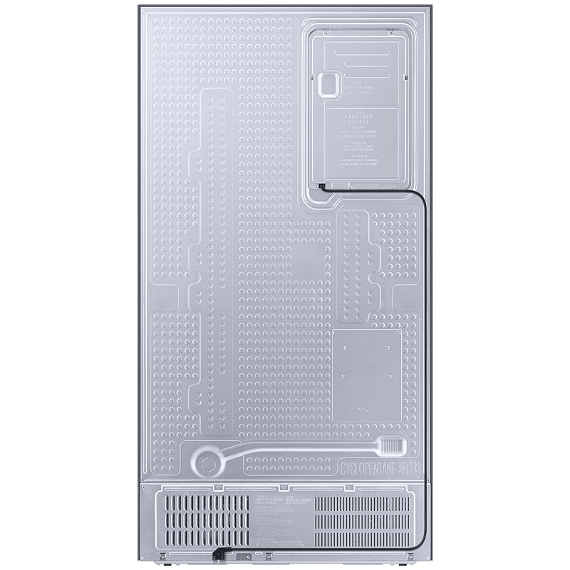 SAMSUNG 653 Litres 3 Star Frost Free Side by Side Door Smart Wi-Fi Enabled Refrigerator with Twin Cooling Plus (RS76CB81A3P0HL, Clean Pink)
