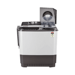 LG 9.5 kg 5 Star Semi Automatic Washing Machine with Roller Jet Pulsator (P955ASGAZ.ADGQEIL, Dark Grey)
