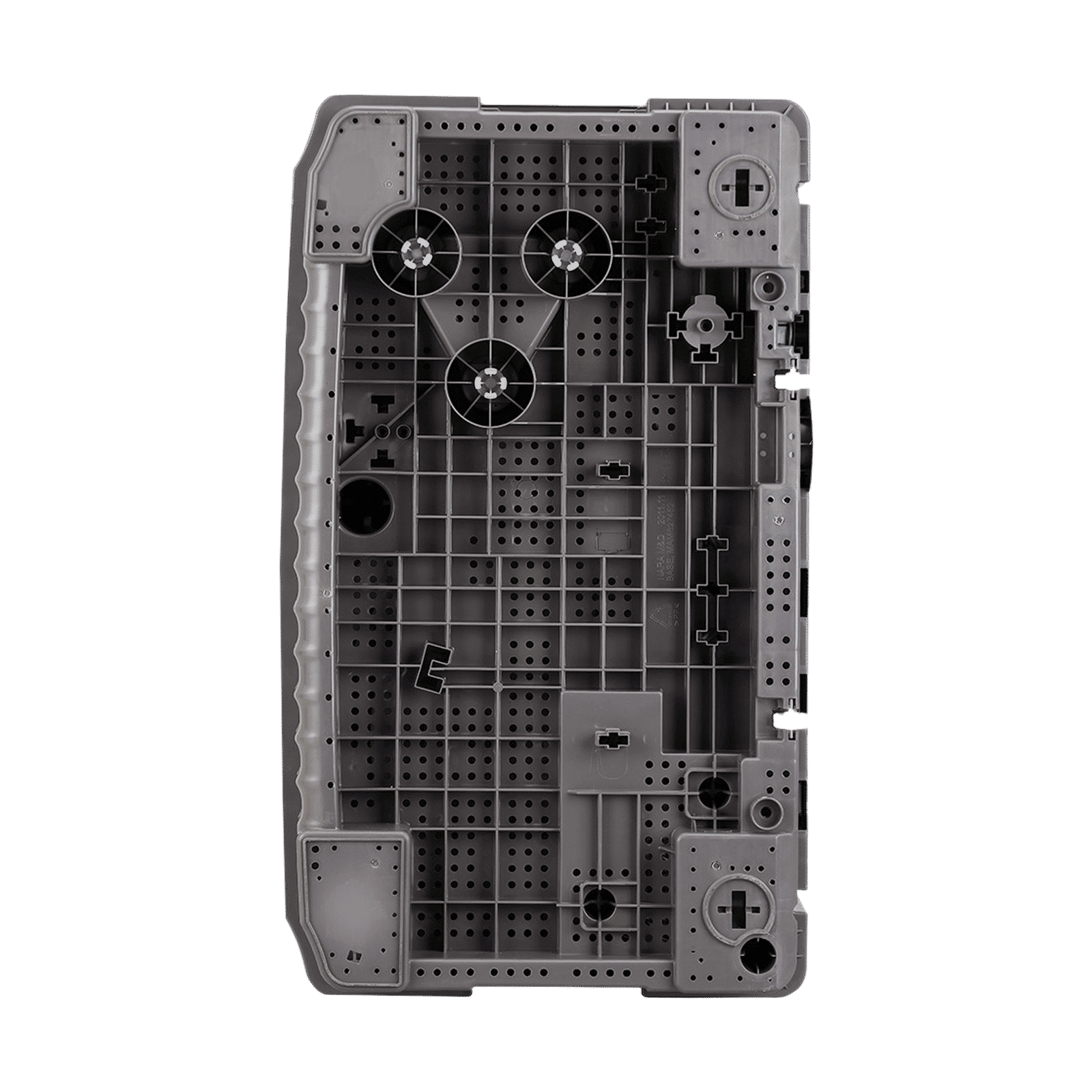 LG 9.5 kg 5 Star Semi Automatic Washing Machine with Roller Jet Pulsator (P955ASGAZ.ADGQEIL, Dark Grey)