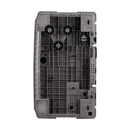 LG 9.5 kg 5 Star Semi Automatic Washing Machine with Roller Jet Pulsator (P955ASGAZ.ADGQEIL, Dark Grey)