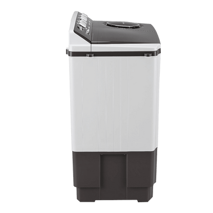 LG 9.5 kg 5 Star Semi Automatic Washing Machine with Roller Jet Pulsator (P955ASGAZ.ADGQEIL, Dark Grey)