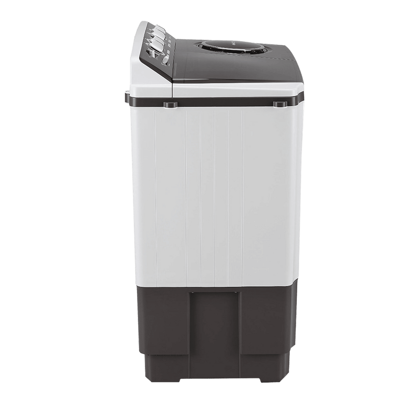 LG 9.5 kg 5 Star Semi Automatic Washing Machine with Roller Jet Pulsator (P955ASGAZ.ADGQEIL, Dark Grey)