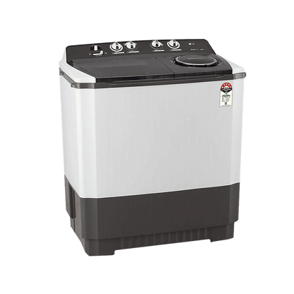 LG 9.5 kg 5 Star Semi Automatic Washing Machine with Roller Jet Pulsator (P955ASGAZ.ADGQEIL, Dark Grey)