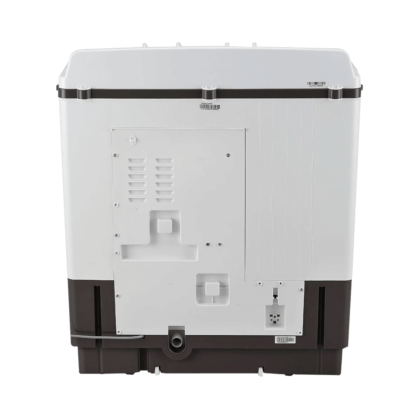 LG 9.5 kg 5 Star Semi Automatic Washing Machine with Roller Jet Pulsator (P955ASGAZ.ADGQEIL, Dark Grey)