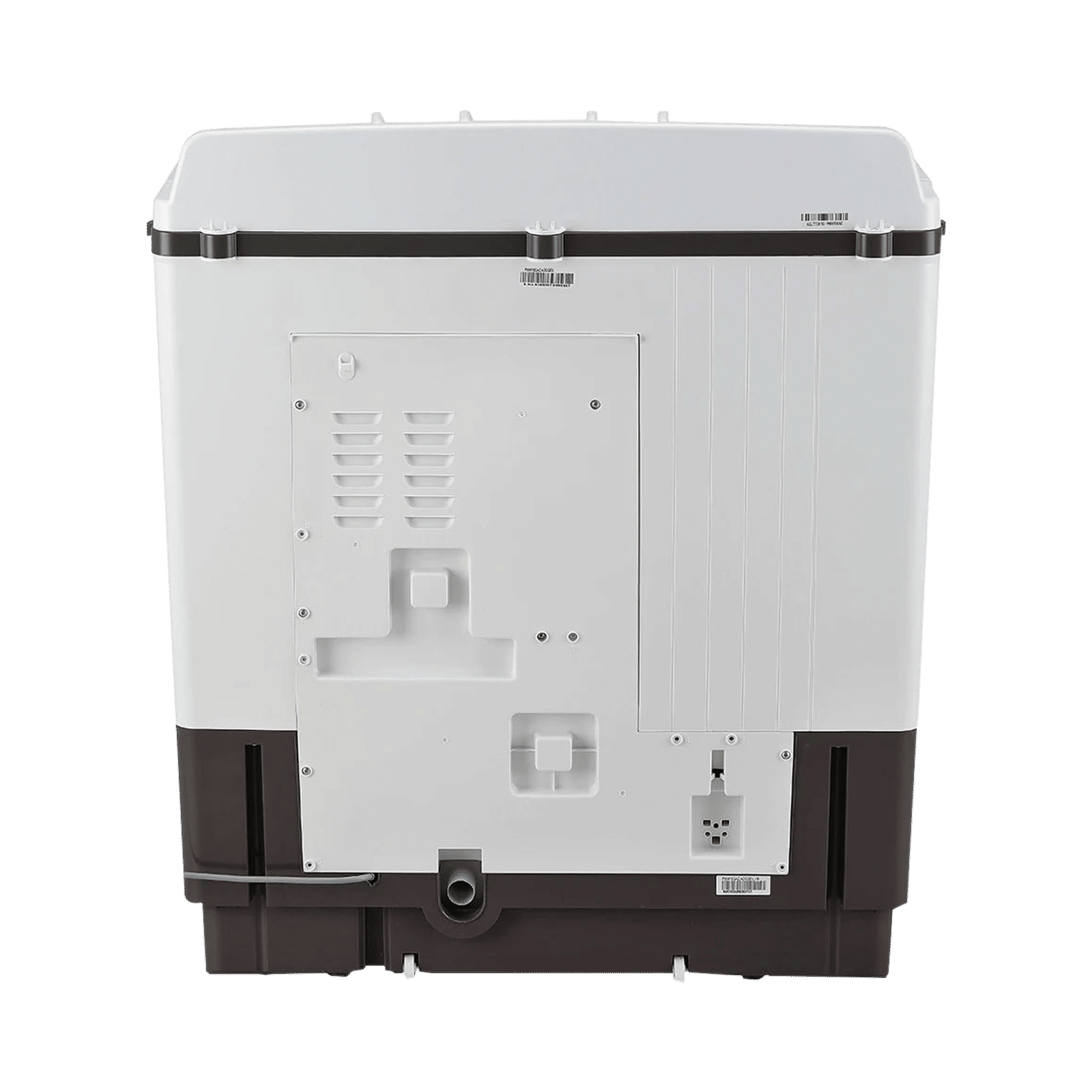 LG 9.5 kg 5 Star Semi Automatic Washing Machine with Roller Jet Pulsator (P955ASGAZ.ADGQEIL, Dark Grey)