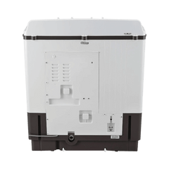 LG 9.5 kg 5 Star Semi Automatic Washing Machine with Roller Jet Pulsator (P955ASGAZ.ADGQEIL, Dark Grey)