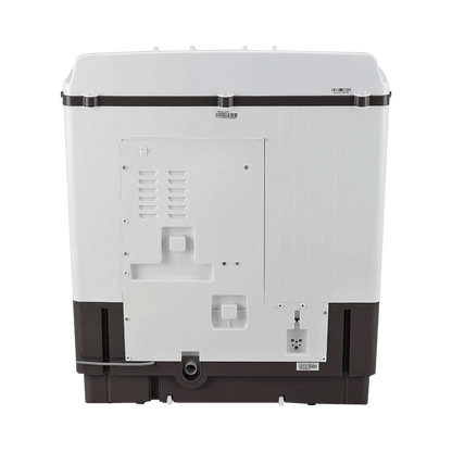 LG 9.5 kg 5 Star Semi Automatic Washing Machine with Roller Jet Pulsator (P955ASGAZ.ADGQEIL, Dark Grey)