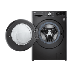 LG 9/5 kg 5 Star Fully Automatic Front Load Washer Dryer(FHD0905STB.ABLQEIL, In-built Heater, Black)