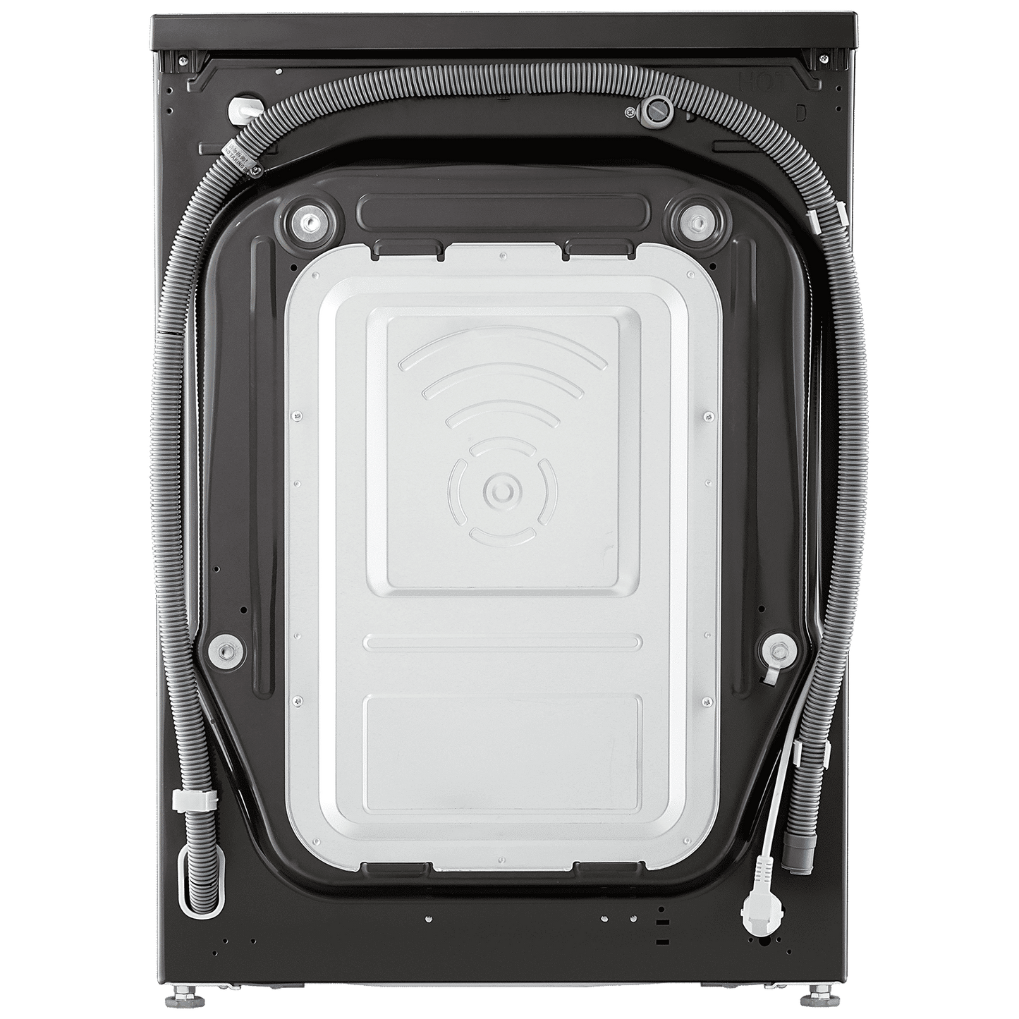 LG 9/5 kg 5 Star Fully Automatic Front Load Washer Dryer(FHD0905STB.ABLQEIL, In-built Heater, Black)