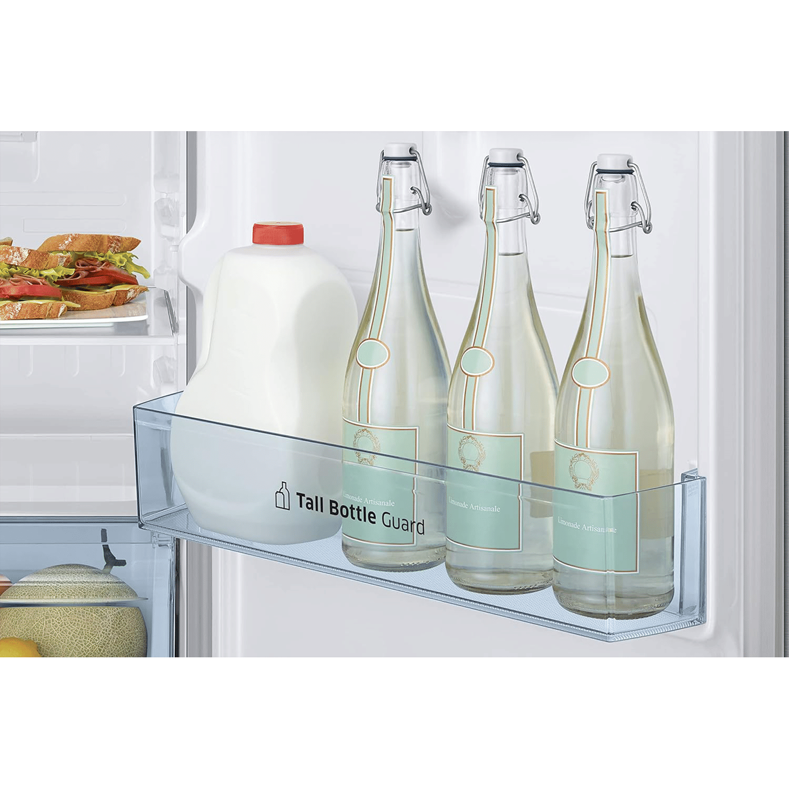SAMSUNG 322 Litres 2 Star Frost Free Double Door Convertible Refrigerator with Twin Cooling Plus Technology (RT37C4522S8/HL, Elegant Inox)