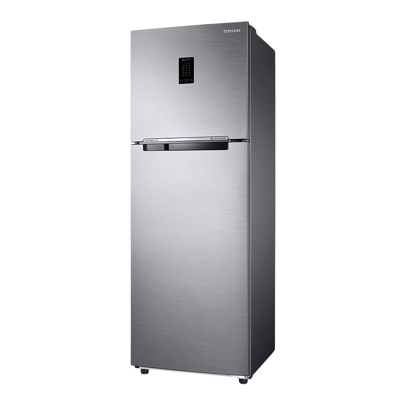 SAMSUNG 322 Litres 2 Star Frost Free Double Door Convertible Refrigerator with Twin Cooling Plus Technology (RT37C4522S8/HL, Elegant Inox)