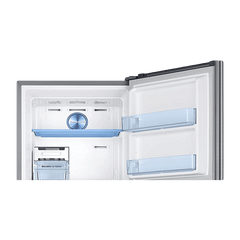 SAMSUNG 322 Litres 2 Star Frost Free Double Door Convertible Refrigerator with Twin Cooling Plus Technology (RT37C4522S8/HL, Elegant Inox)