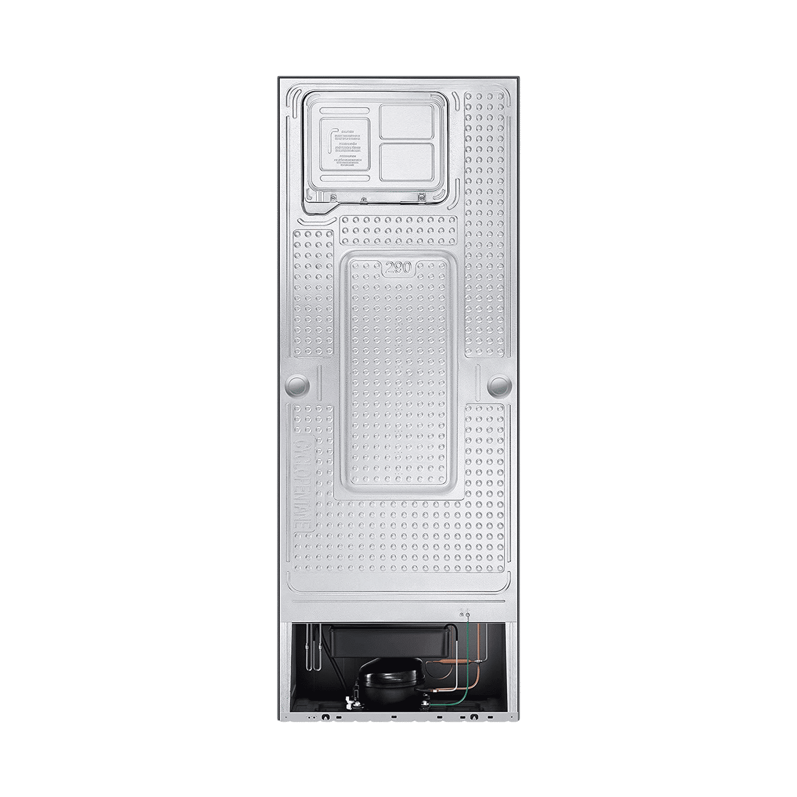 SAMSUNG 322 Litres 2 Star Frost Free Double Door Convertible Refrigerator with Twin Cooling Plus Technology (RT37C4522S8/HL, Elegant Inox)