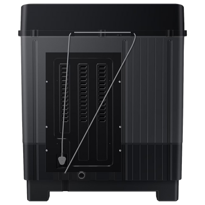 SAMSUNG 8 kg 5 Star Semi Automatic Washing Machine with Hexa Storm Pulsator (WT80B3560GB/TL, Dark Gray)