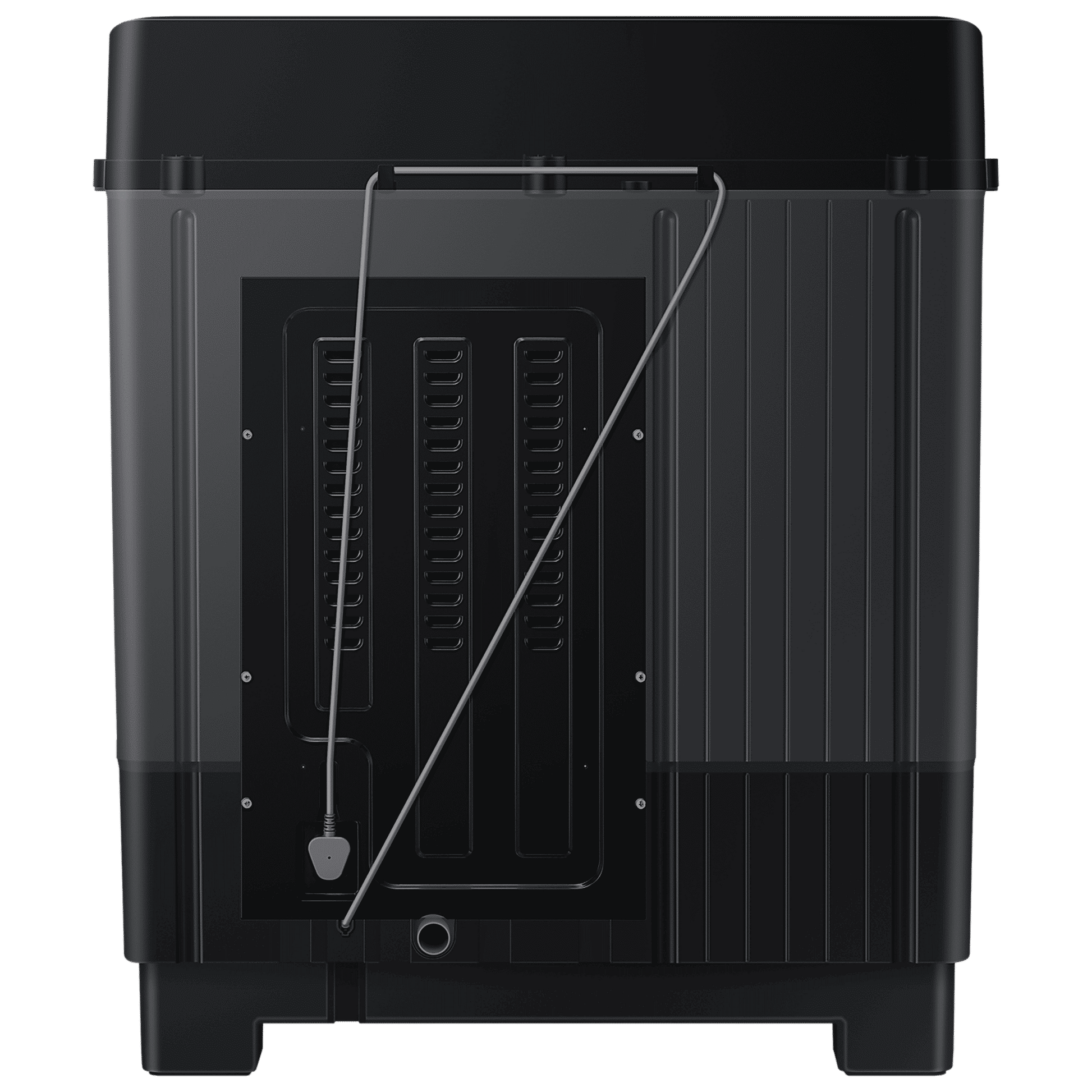 SAMSUNG 9 kg 5 Star Semi Automatic Washing Machine with Hexa Storm Pulsator (WT90B3560RB/TL, Dark Gray)