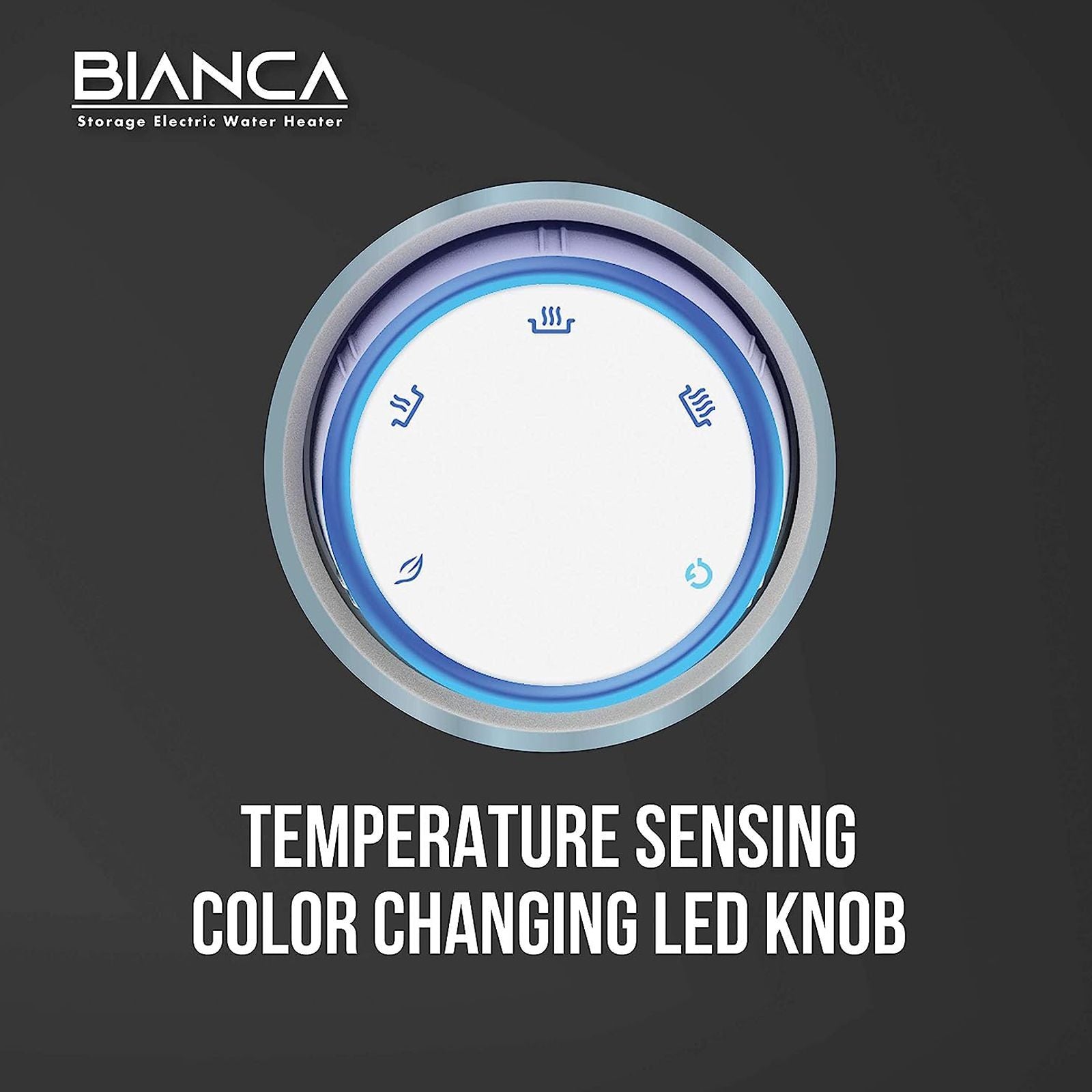 HAVELLS Bianca 10 Litre 5 Star Vertical Storage Geyser with Whirl Flow Technology (White & Blue)