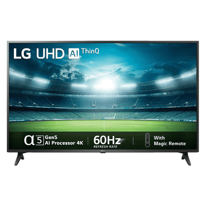 LG UQ7500 139.7 cm (55 inch) 4K Ultra HD LED WebOS TV with α5 Gen5 AI Processor (2022 model)