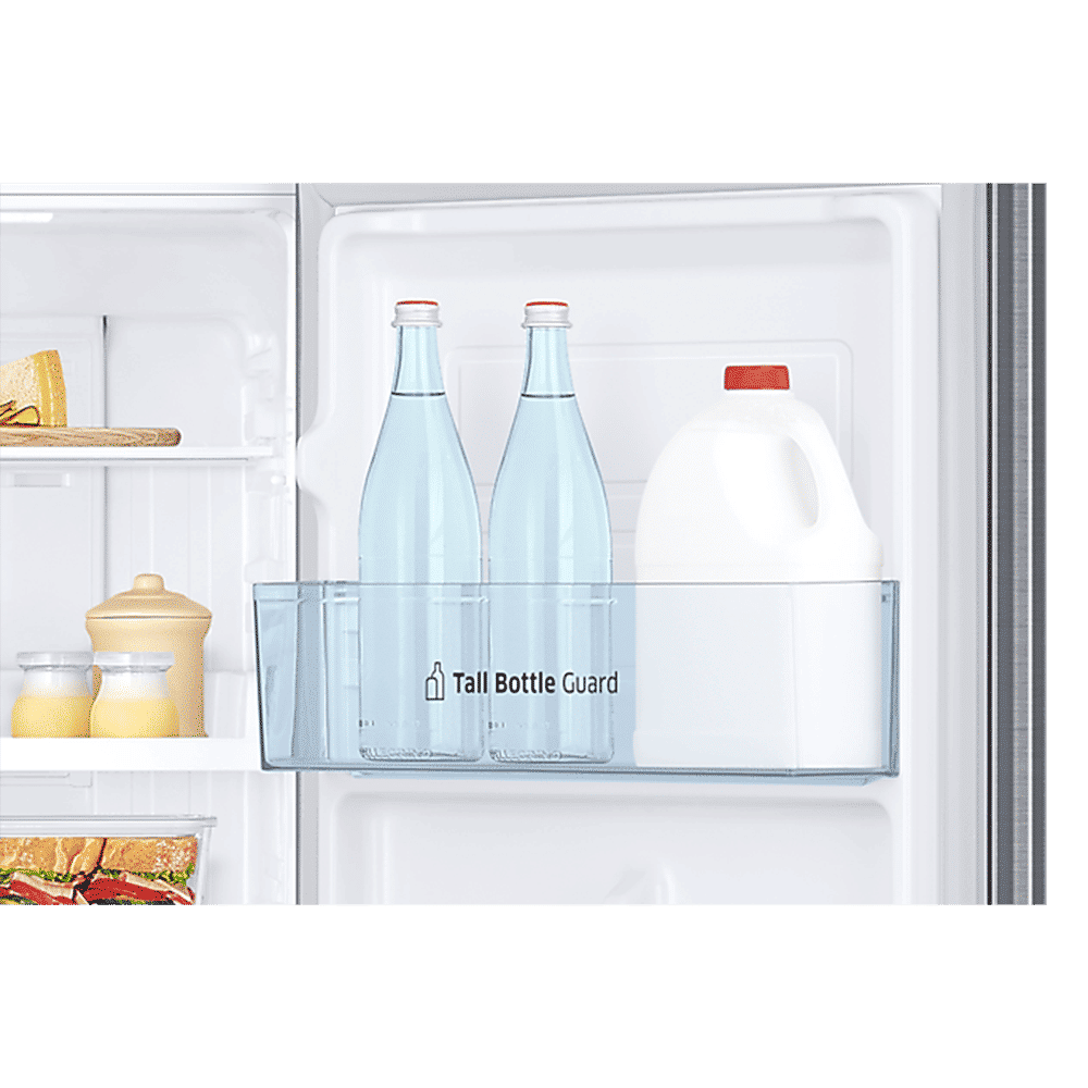 SAMSUNG 236 Litres 3 Star Frost Free Double Door Convertible Refrigerator with Anti Bacterial Gasket (RT28C3733S8/HL, Elegant Inox)