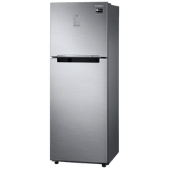 SAMSUNG 236 Litres 3 Star Frost Free Double Door Convertible Refrigerator with Anti Bacterial Gasket (RT28C3733S8/HL, Elegant Inox)