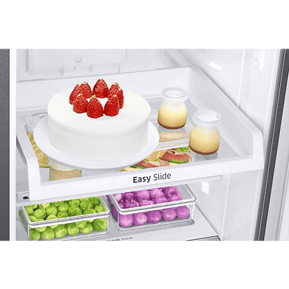 SAMSUNG 236 Litres 3 Star Frost Free Double Door Convertible Refrigerator with Anti Bacterial Gasket (RT28C3733S8/HL, Elegant Inox)