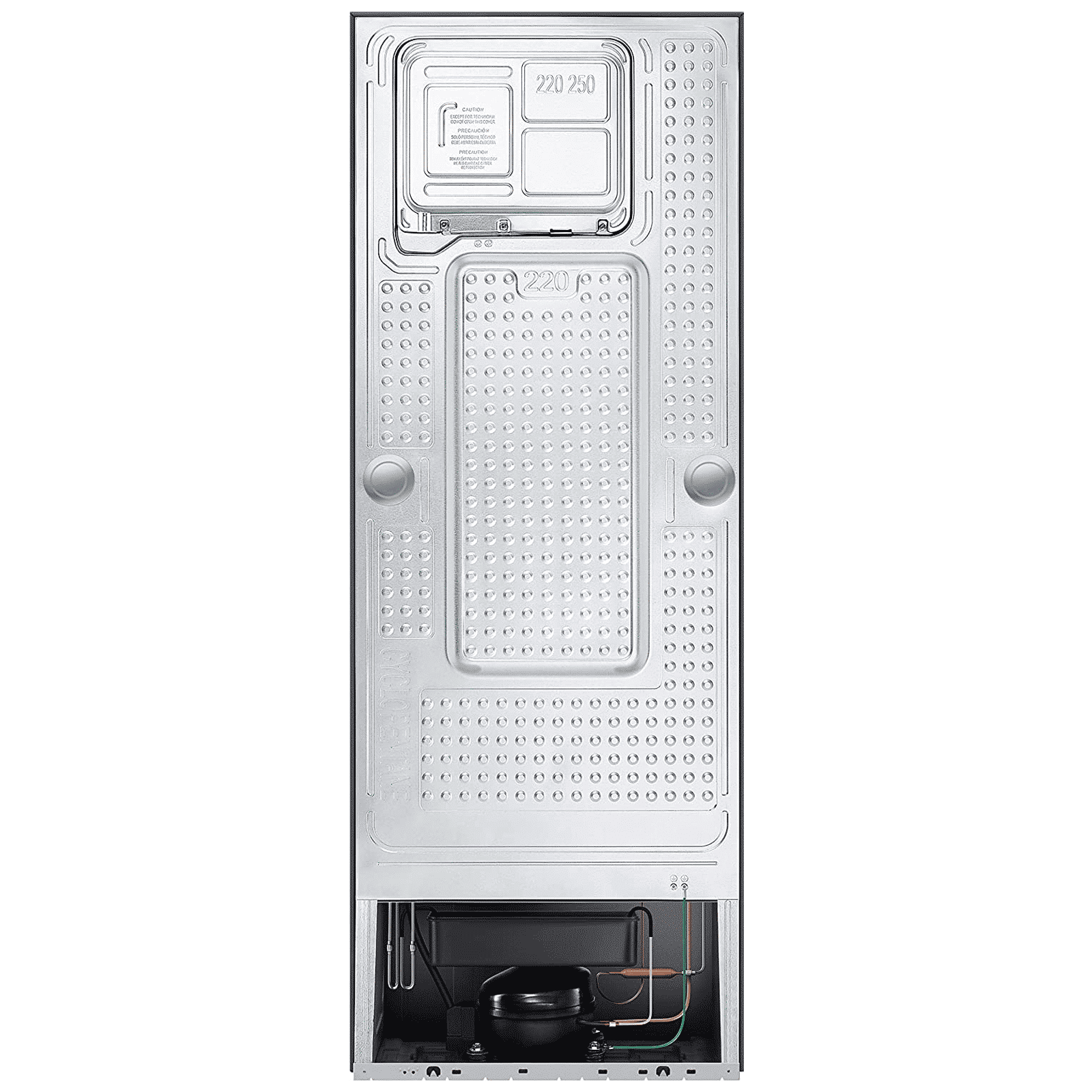 SAMSUNG 236 Litres 3 Star Frost Free Double Door Convertible Refrigerator with Anti Bacterial Gasket (RT28C3733S8/HL, Elegant Inox)