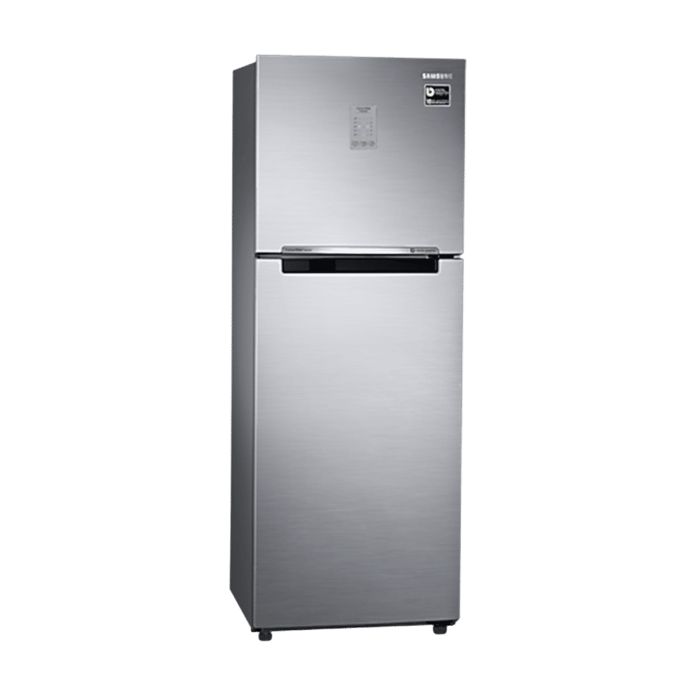 SAMSUNG 236 Litres 3 Star Frost Free Double Door Convertible Refrigerator with Anti Bacterial Gasket (RT28C3733S8/HL, Elegant Inox)