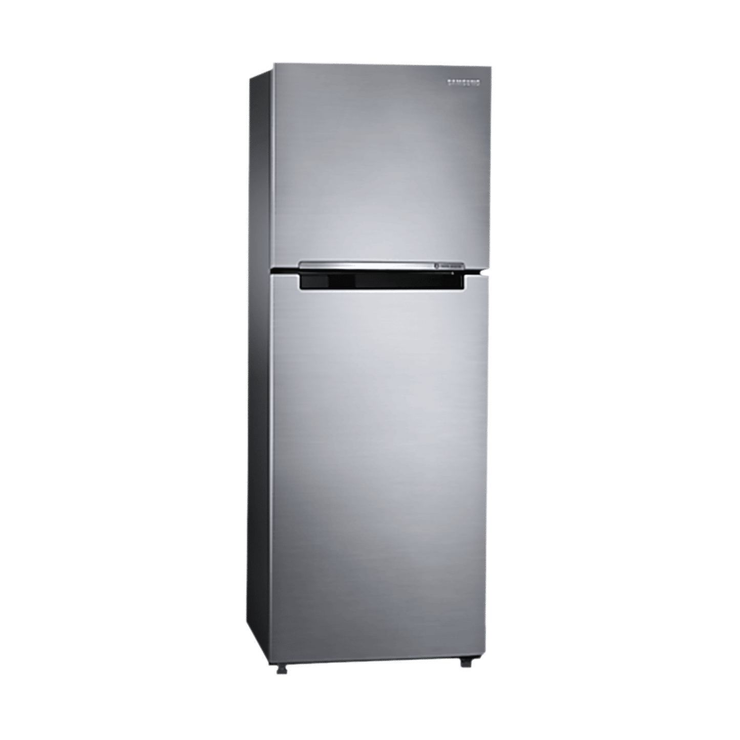 SAMSUNG 236 Litres 3 Star Frost Free Double Door Refrigerator with Stabilizer Free Operation (RT28C3053S8/HL, Elegant Inox)