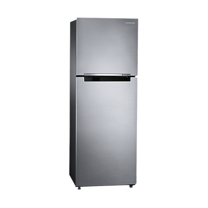 SAMSUNG 236 Litres 3 Star Frost Free Double Door Refrigerator with Stabilizer Free Operation (RT28C3053S8/HL, Elegant Inox)