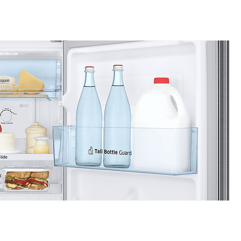 SAMSUNG 236 Litres 3 Star Frost Free Double Door Refrigerator with Stabilizer Free Operation (RT28C3053S8/HL, Elegant Inox)
