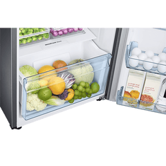 SAMSUNG 236 Litres 3 Star Frost Free Double Door Refrigerator with Stabilizer Free Operation (RT28C3053S8/HL, Elegant Inox)