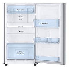 SAMSUNG 236 Litres 3 Star Frost Free Double Door Refrigerator with Stabilizer Free Operation (RT28C3053S8/HL, Elegant Inox)