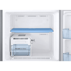 SAMSUNG 236 Litres 3 Star Frost Free Double Door Refrigerator with Stabilizer Free Operation (RT28C3053S8/HL, Elegant Inox)