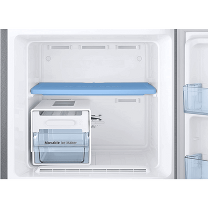 SAMSUNG 236 Litres 3 Star Frost Free Double Door Refrigerator with Stabilizer Free Operation (RT28C3053S8/HL, Elegant Inox)