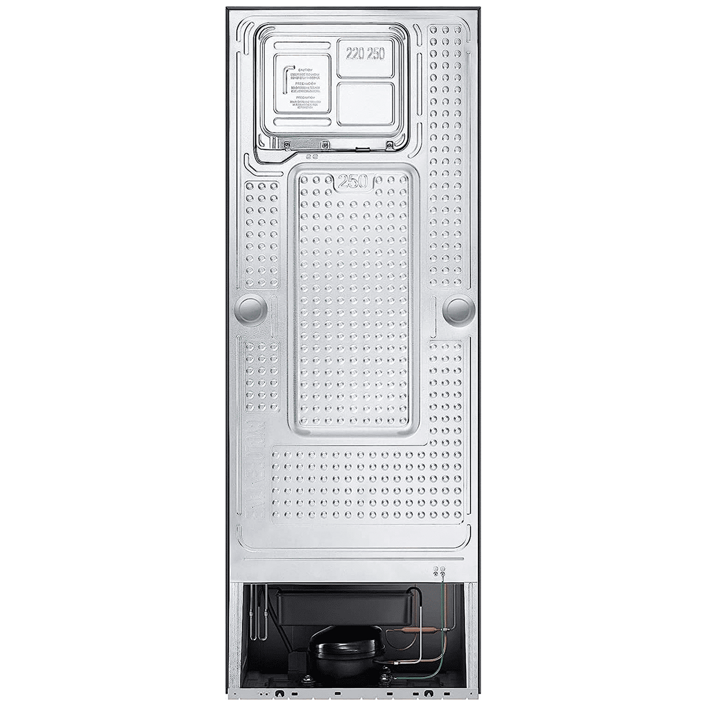 SAMSUNG 301 Litres 3 Star Frost Free Double Door Convertible Refrigerator with Stabilizer Free Operation (RT34C4523B1/HL, Black Matt)