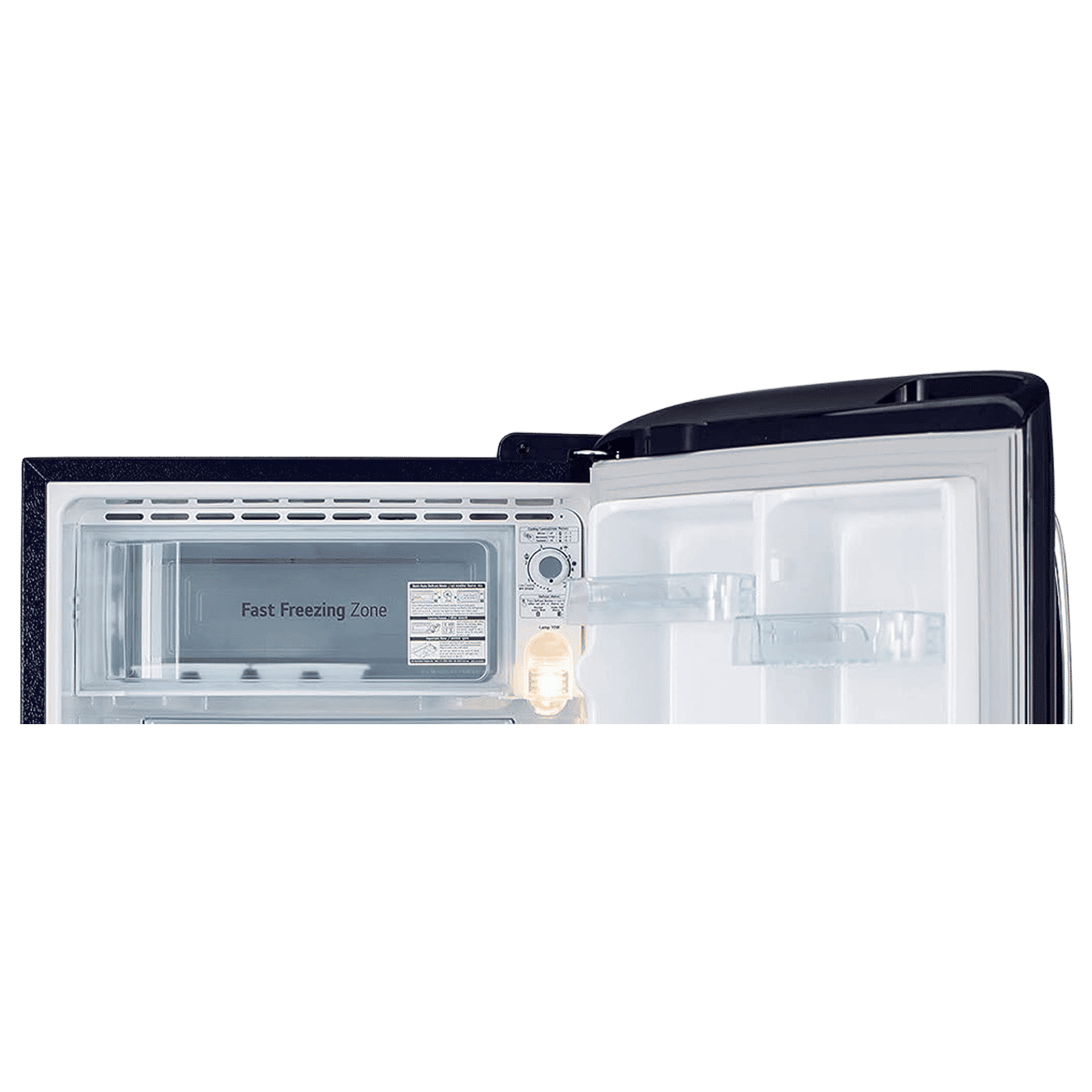 LG 185 Litres 3 Star Direct Cool Single Door Refrigerator with Antibacterial Gasket (GL-D201ABCD.BBCZEB, Blue Charm)