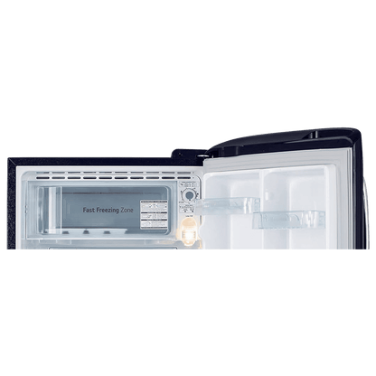 LG 185 Litres 3 Star Direct Cool Single Door Refrigerator with Antibacterial Gasket (GL-D201ABCD.BBCZEB, Blue Charm)