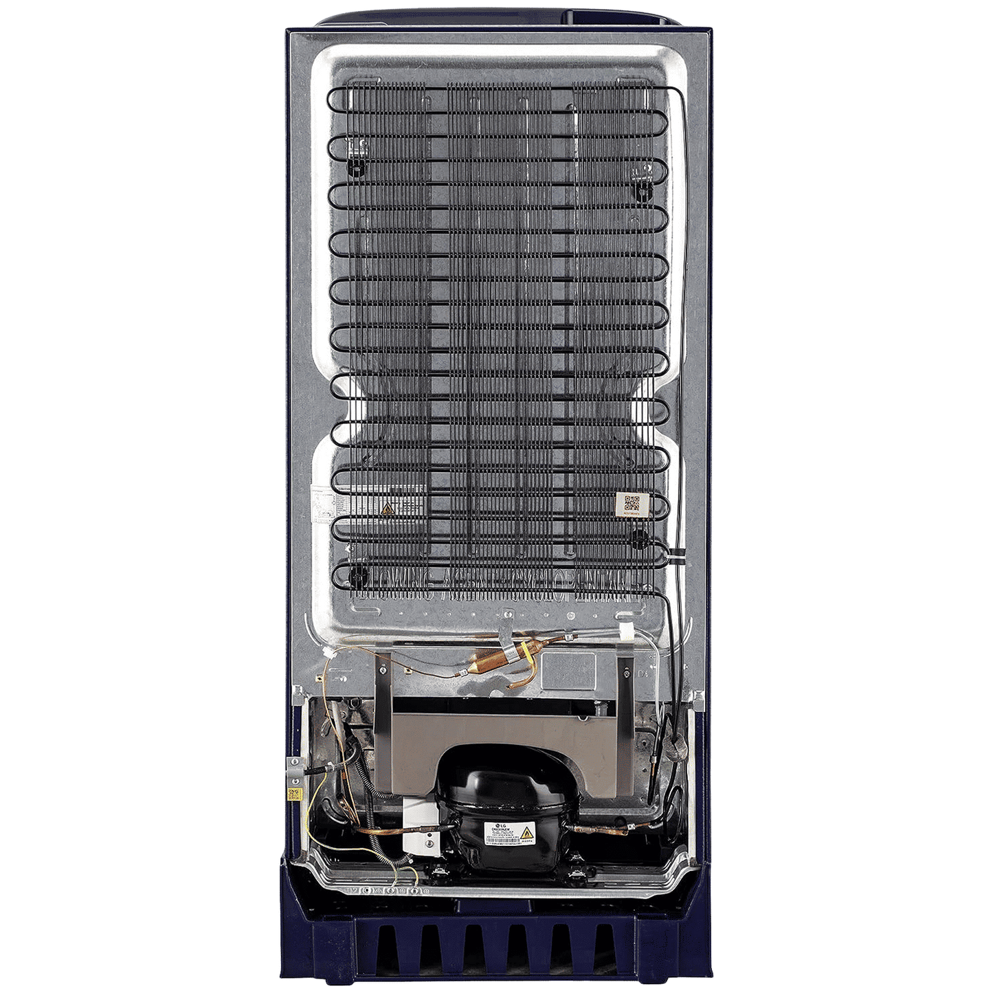 LG 185 Litres 3 Star Direct Cool Single Door Refrigerator with Antibacterial Gasket (GL-D201ABCD.BBCZEB, Blue Charm)