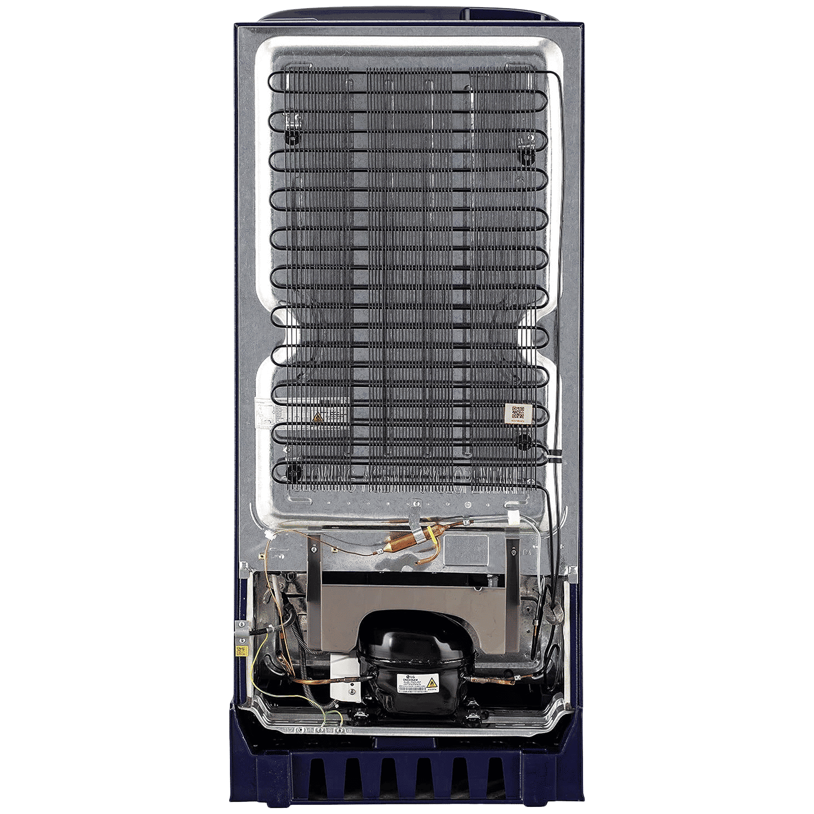 LG 185 Litres 3 Star Direct Cool Single Door Refrigerator with Antibacterial Gasket (GL-D201ABCD.BBCZEB, Blue Charm)