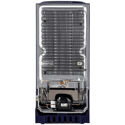 LG 185 Litres 3 Star Direct Cool Single Door Refrigerator with Antibacterial Gasket (GL-D201ABCD.BBCZEB, Blue Charm)