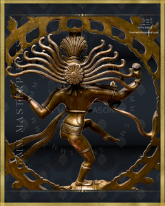 Nataraja Panchaloha Bronze Icon - 18" - Masterpieces Collection