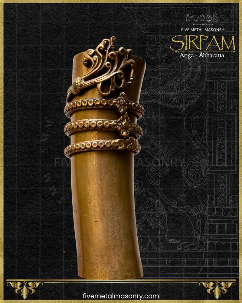 Bahu (Arm) Panchaloha Bronze Icon  - 9" - Sirpam Collection