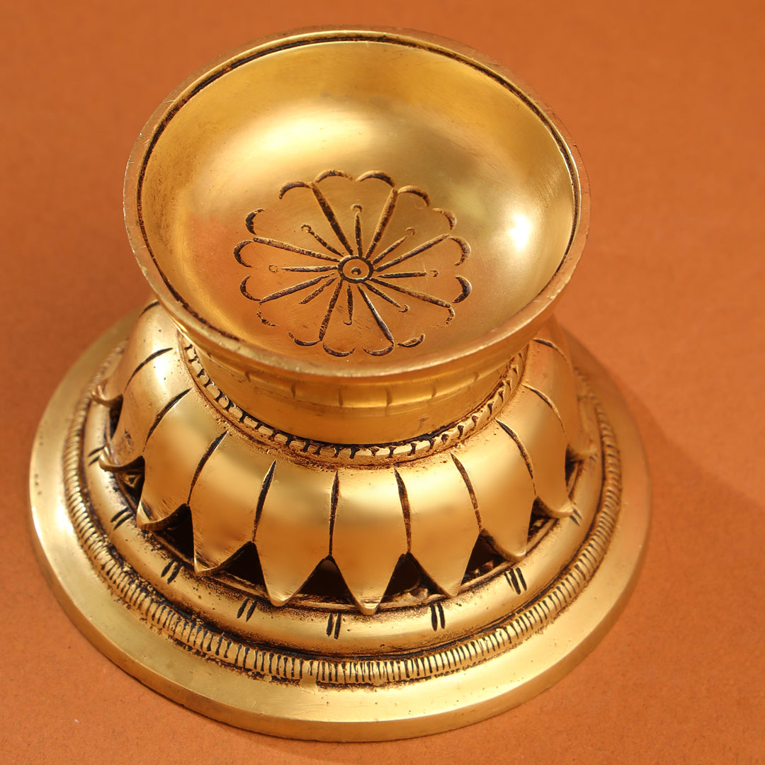 Brass Candle Holder Stand (3 Inch)