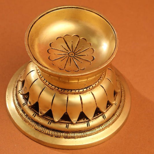 Brass Candle Holder Stand (3 Inch)