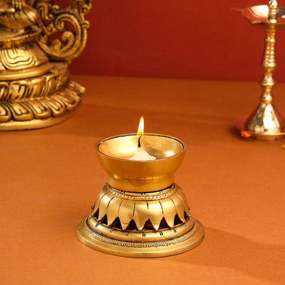 Brass Candle Holder Stand (3 Inch)
