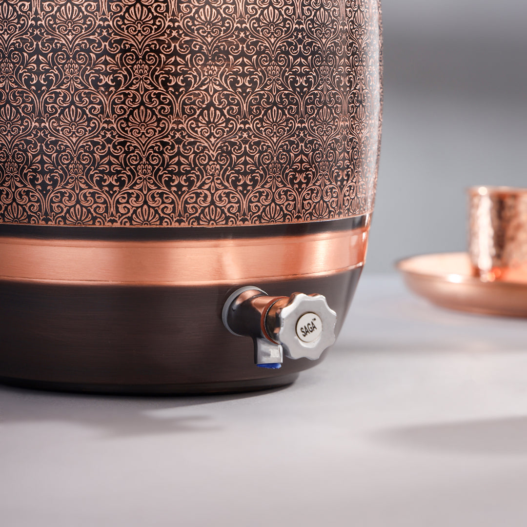 Copper Water Dispenser (12.5  Inch)