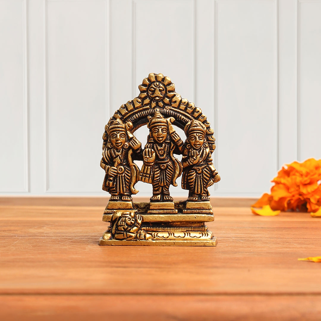 Brass Ram Darbar (3 Inch)