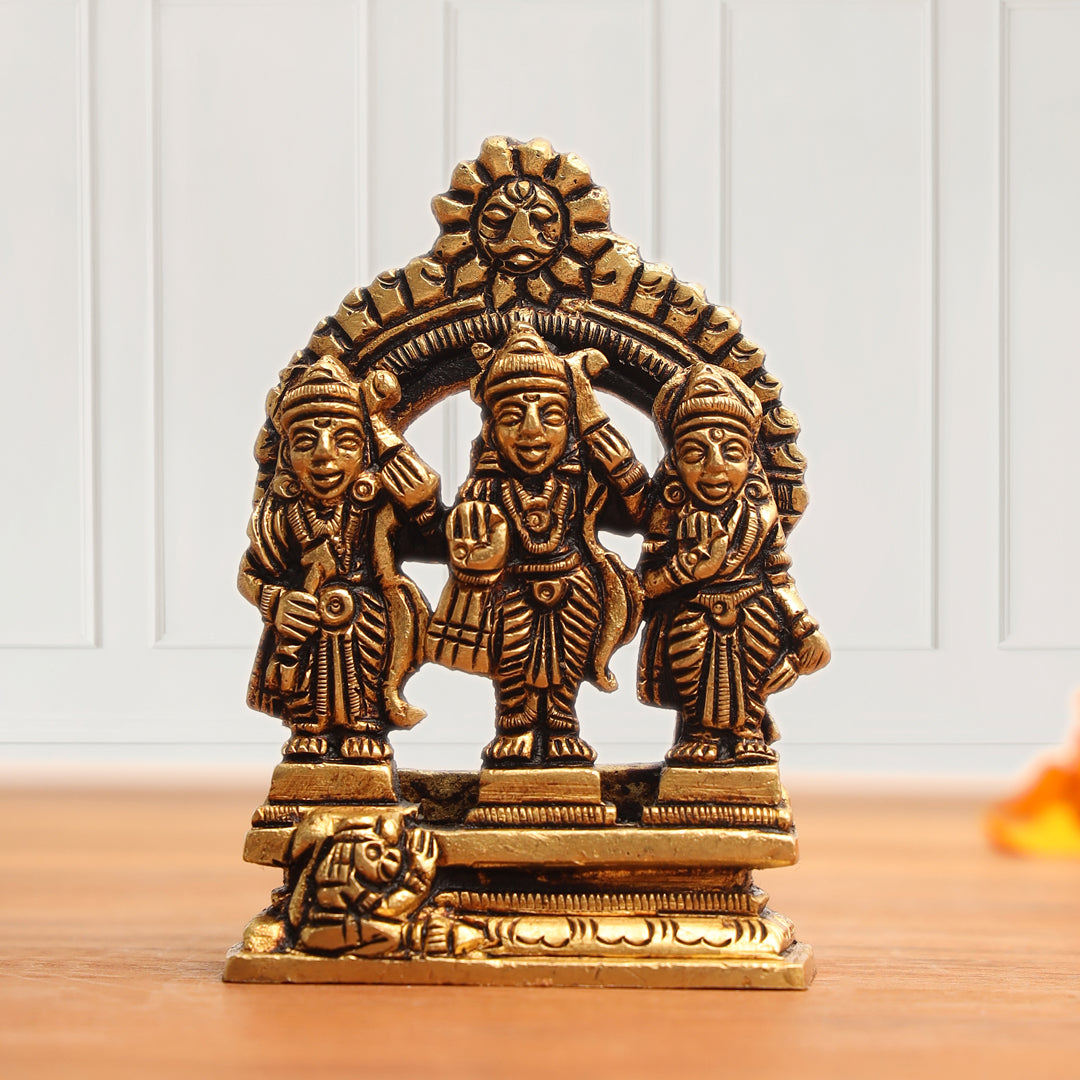 Brass Ram Darbar (3 Inch)